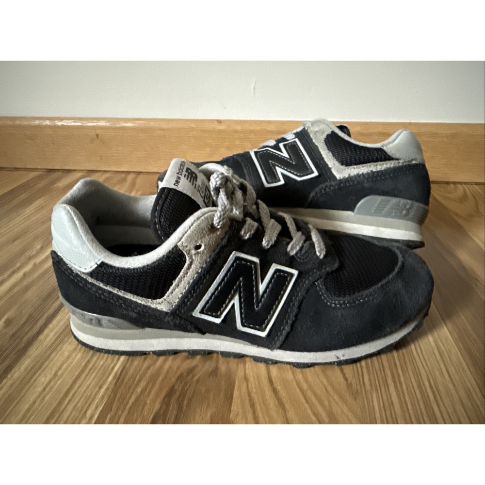 New Balance 574 Core Youth 2 2Y Black White sneakers tennis shoes GC574EVB